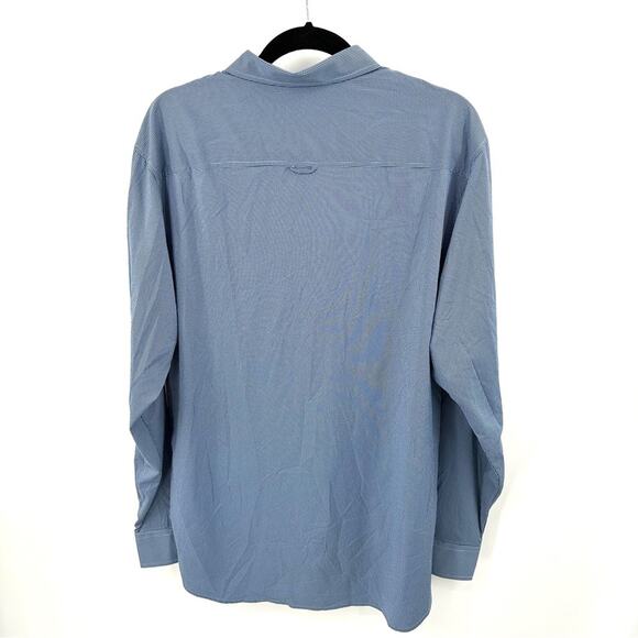 Club Room long sleeve tech woven dress shirt Size XL - Picture 6 of 8